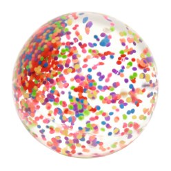 Balle rebondissante EduPlay « Balle magique avec confettis » lot de 6