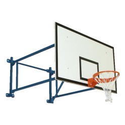 Sport-Thieme Basketbal-Wandset "Vaste uitvoering"