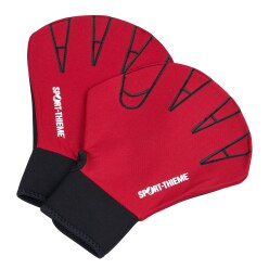 Sport-Thieme  Aqua-Fitness-Handschoenen S, 23,5x16,5 cm, Zwart