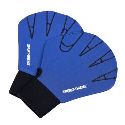 Sport-Thieme  Aqua-Fitness-Handschoenen S, 23,5x16,5 cm, Zwart