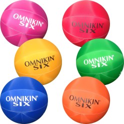  Set de balles de jeu Omnikin « Six »