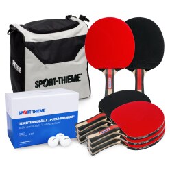  Lot de raquettes de tennis de table Sport-Thieme « Competition Smart »