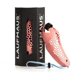 Laufmaus by Dr. med. Schüler Turquoise met roze band, Small