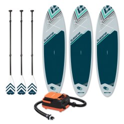 Kit de planches de Stand up Paddle Gladiator « Rental One Size », avec 3 planches